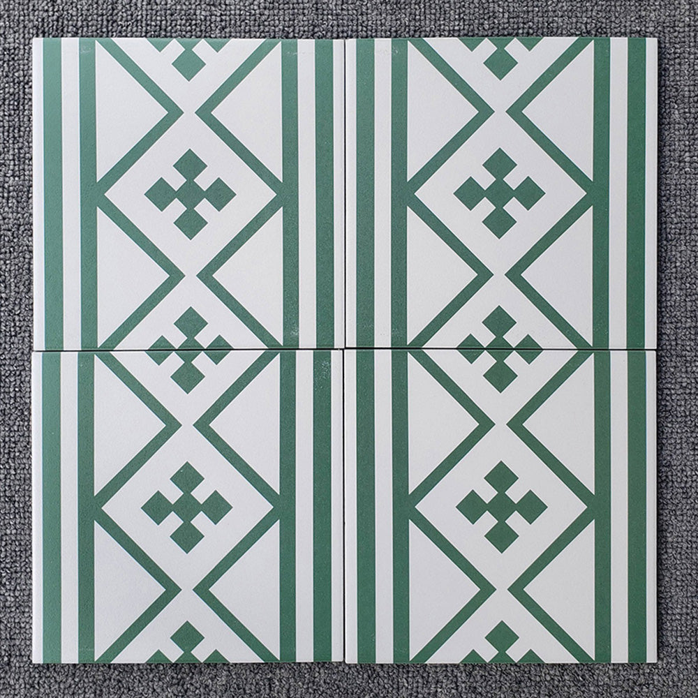 中國佛山瓷磚 China Foshan Tiles Encaustic Tiles 啞光地磚 牆磚F2117 F2124 F2125 F2162 F2163 花磚 裝飾磚 混裝發貨 隨機圖案 20×20cm