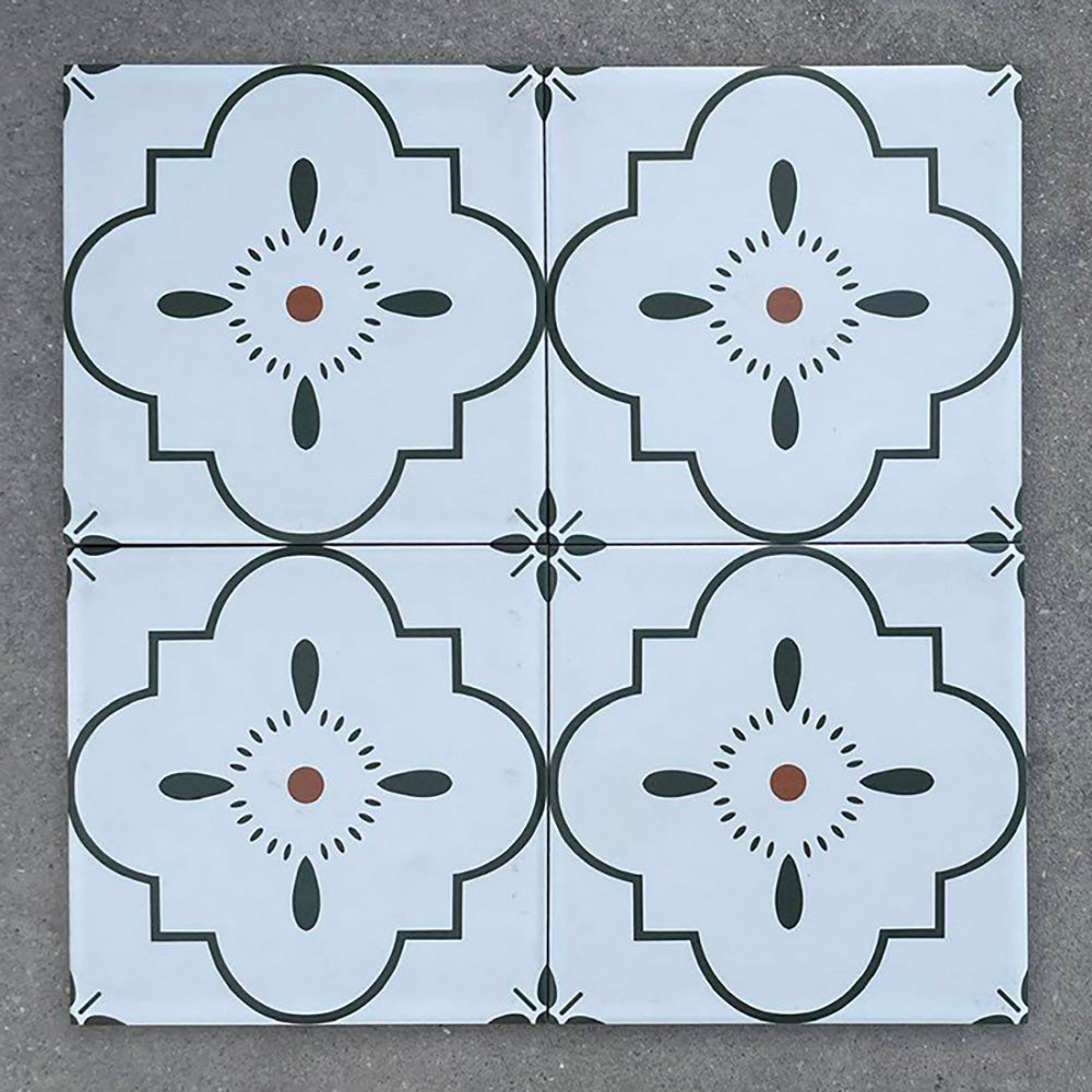 中國佛山瓷磚 China Foshan Tiles Encaustic Tiles 啞光地磚 牆磚20140 F2086  F2136 F2142花磚 裝飾磚 混裝發貨 隨機圖案 20×20cm