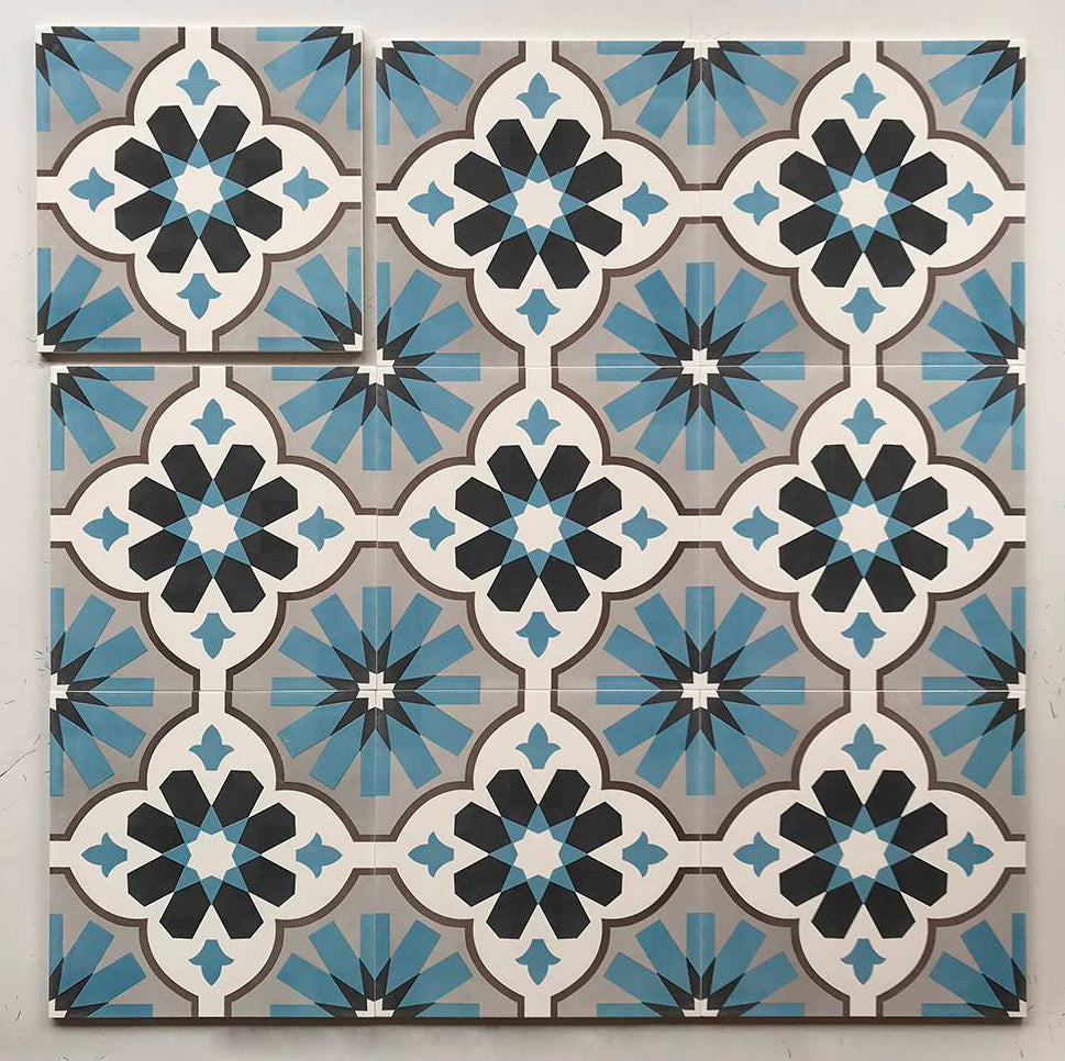 中國佛山瓷磚 China Foshan Tiles Encaustic Tiles 啞光地磚 牆磚F30319 F30324 F30358 F30524W花磚 裝飾磚 混裝發貨 隨機圖案 30×30cm