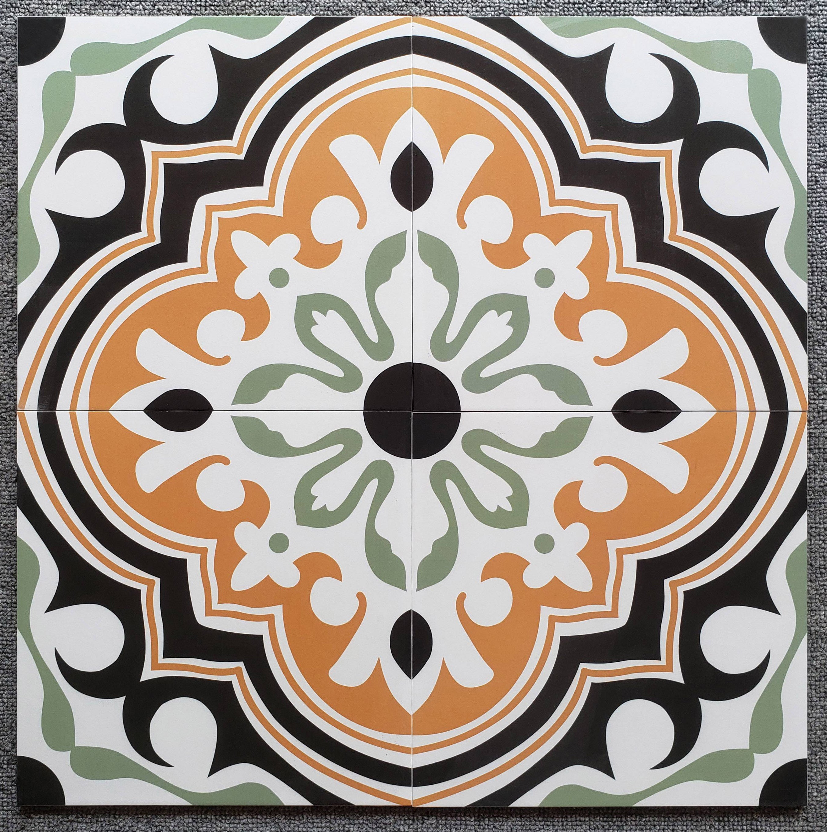 中國佛山瓷磚 China Foshan Tiles Encaustic Tiles 啞光地磚 牆磚F30399 F30570W F30591W F30595W花磚 裝飾磚 混裝發貨 隨機圖案 30×30cm