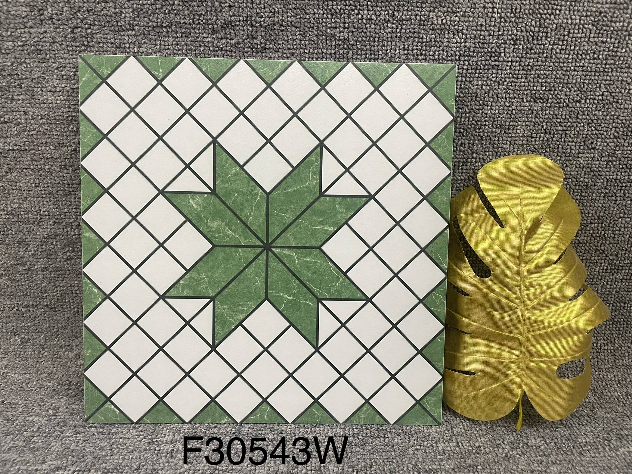 中國佛山瓷磚 China Foshan Tiles Encaustic Tiles 啞光地磚 牆磚F30541W F30542W F30543W F30544W花磚 裝飾磚 混裝發貨 隨機圖案 30×30cm