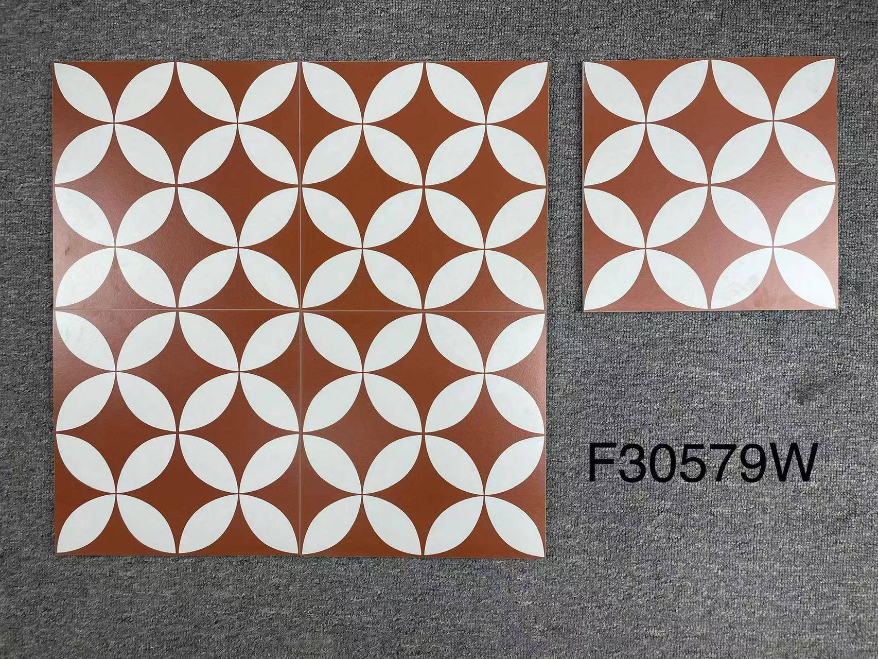 中國佛山瓷磚 China Foshan Tiles Encaustic Tiles 啞光地磚 牆磚F30420 F30497 F30539W F30579W花磚 裝飾磚 混裝發貨 隨機圖案 30×30cm