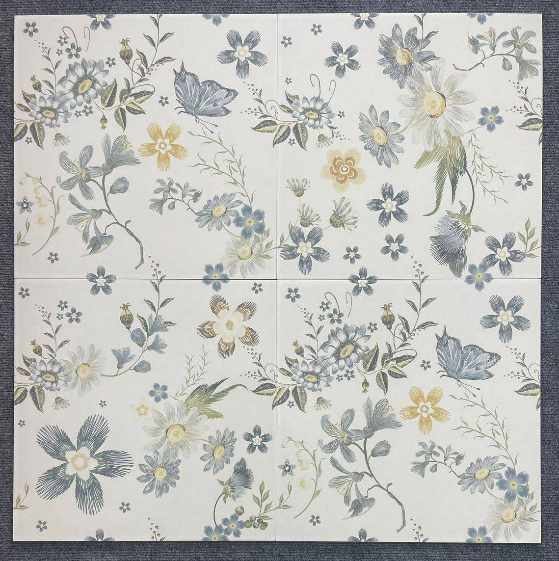 中國佛山瓷磚 China Foshan Tiles Encaustic Tiles 啞光地磚 牆磚 F4046 花磚 裝飾磚 混裝發貨 隨機圖案 40×40cm