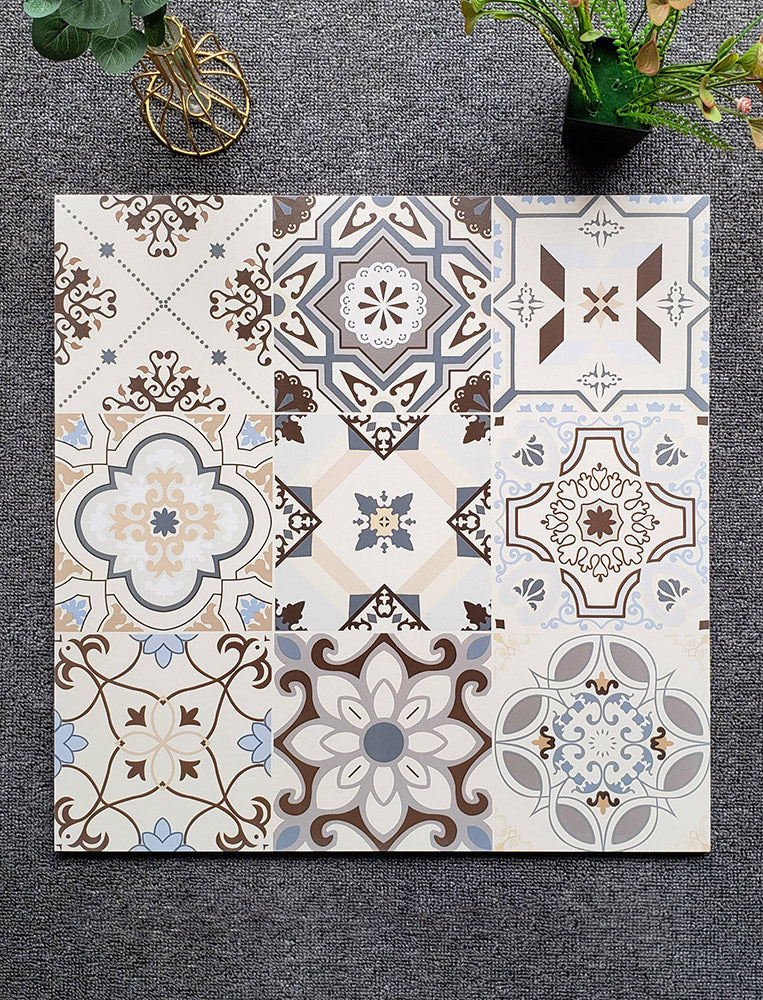 中國佛山瓷磚 China Foshan Tiles Encaustic Tiles 啞光地磚 牆磚 F6001 花磚 裝飾磚  60×60cm