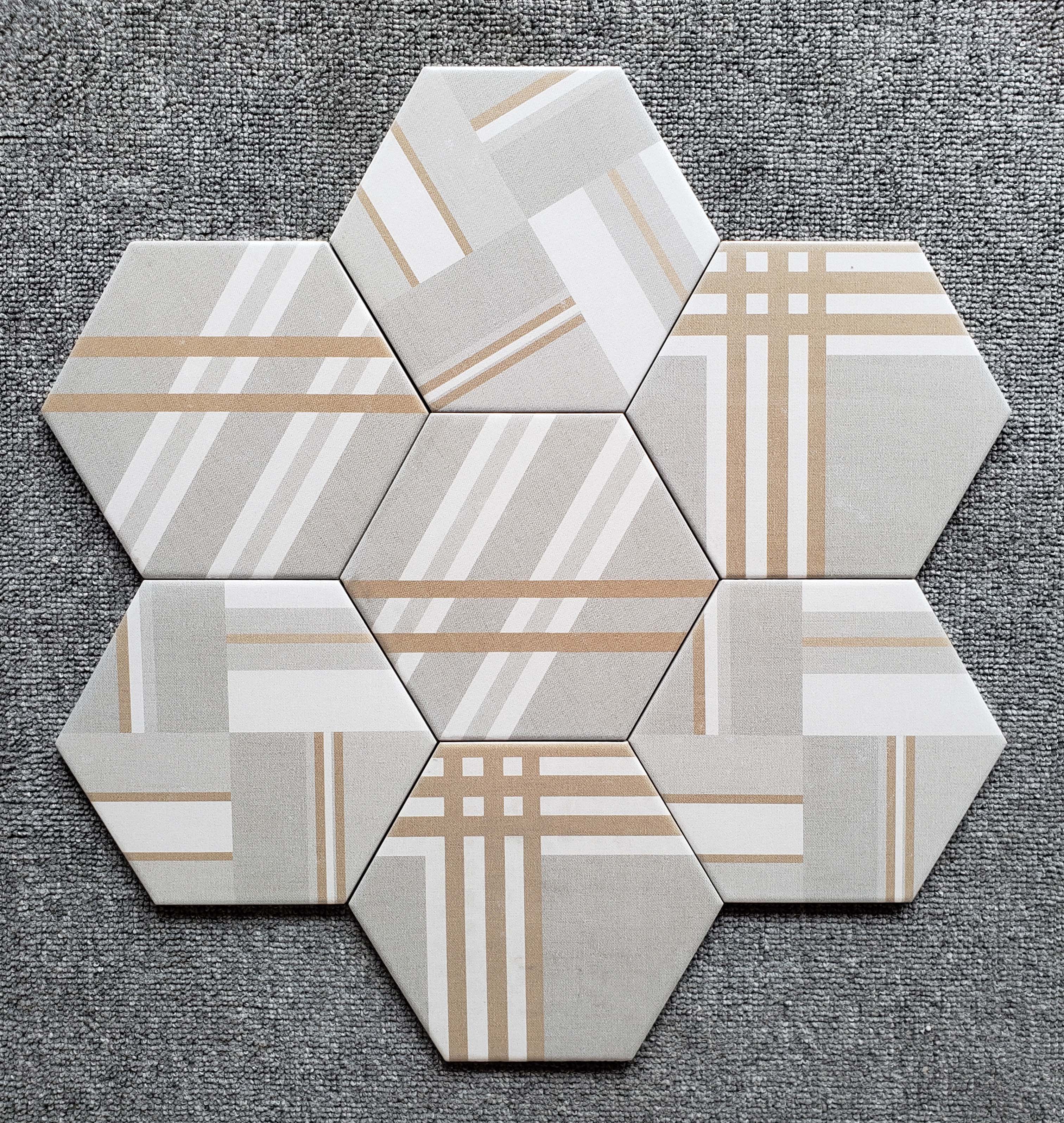 中國佛山瓷磚 China Foshan Tiles Encaustic Tiles 啞光地磚 牆磚 FL23036 花磚 裝飾磚  20×23cm