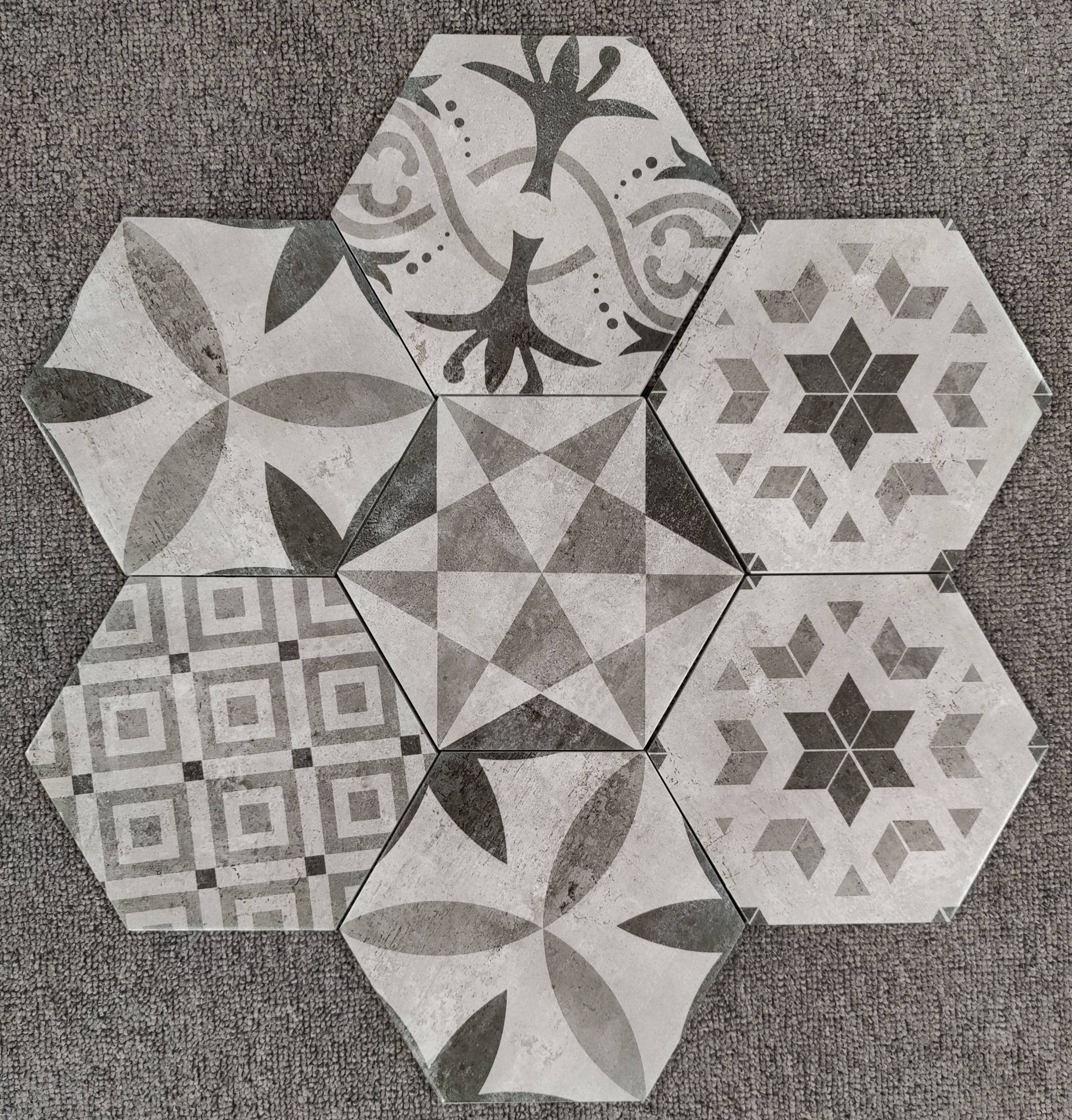 中國佛山瓷磚 China Foshan Tiles Encaustic Tiles 啞光地磚 牆磚FL235 花磚 裝飾磚  20×23cm