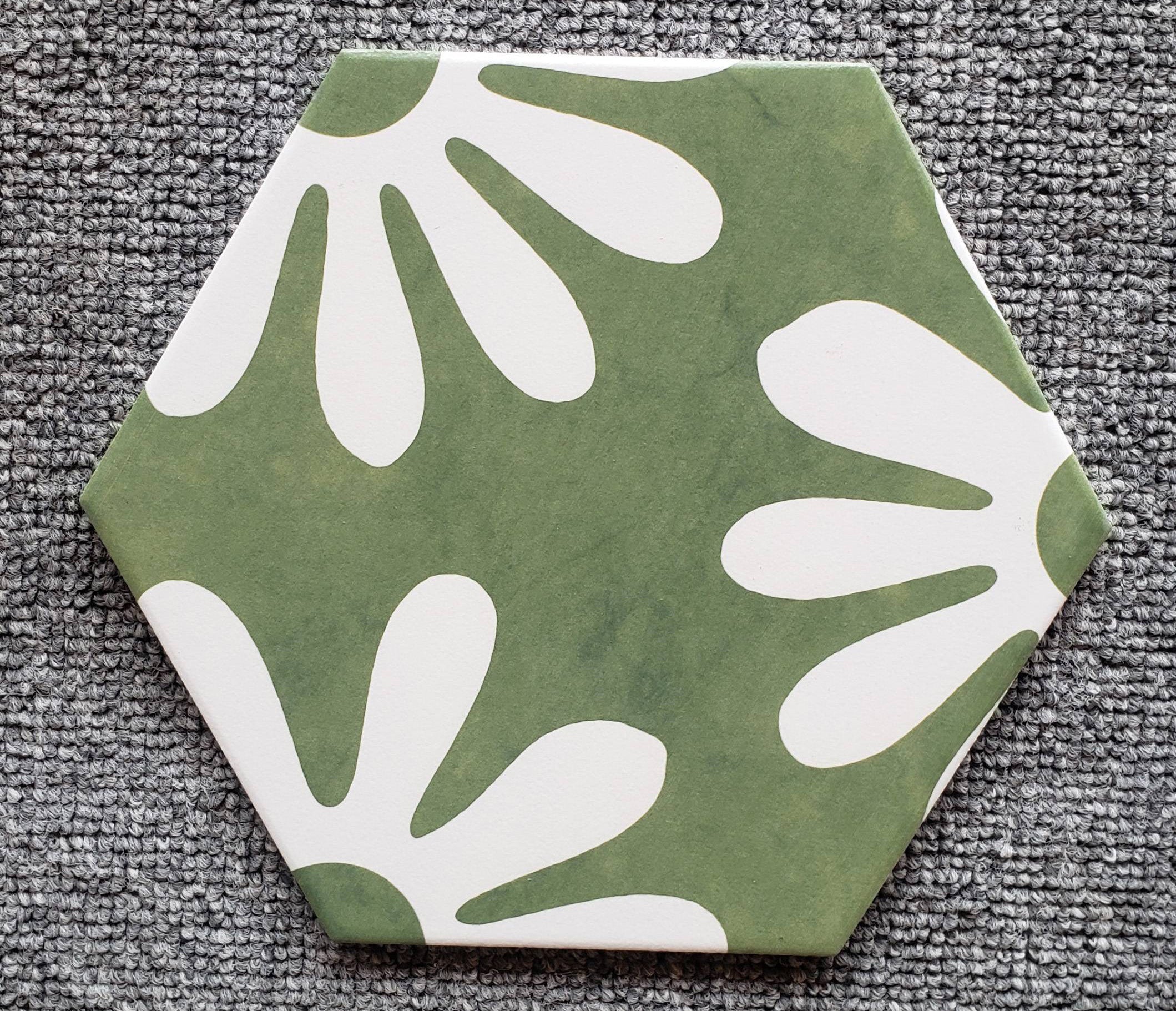 中國佛山瓷磚 China Foshan Tiles Encaustic Tiles 啞光地磚 牆磚 FL257 花磚 裝飾磚  20×23cm