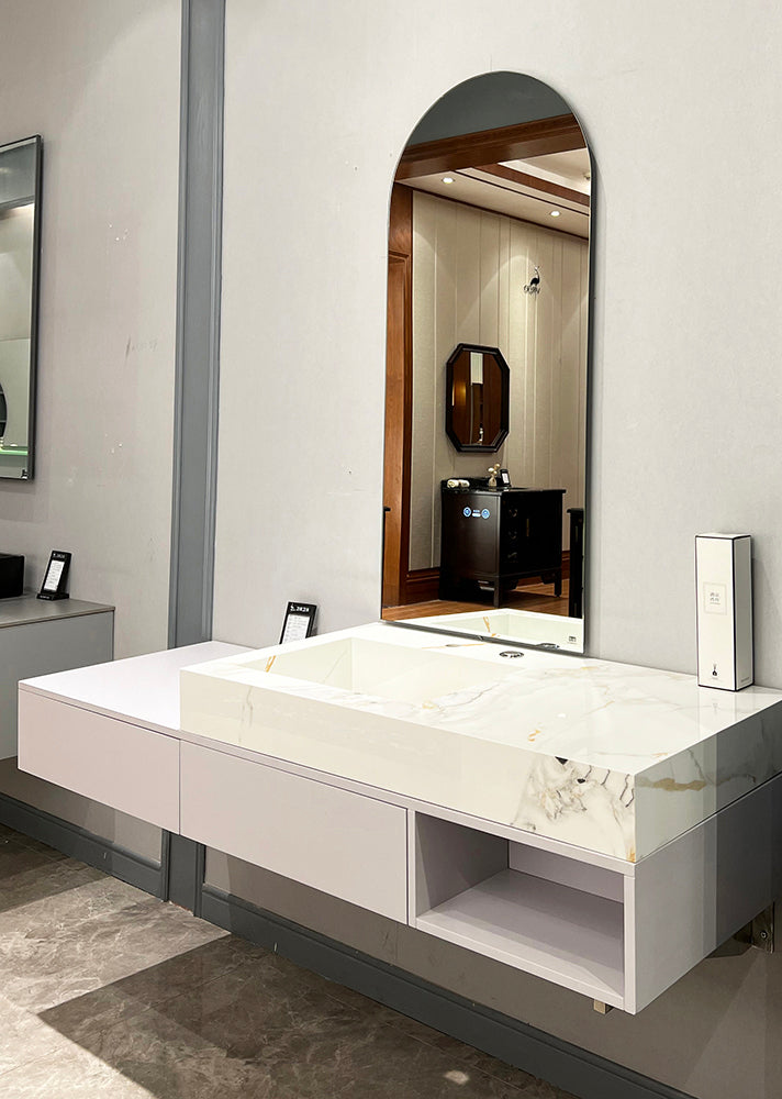 Bathroom Cabinets KMT-1016 浴室櫃 Mirror Cabinets 鏡櫃 台上盆 台下盤 現代風格 智能鏡櫃