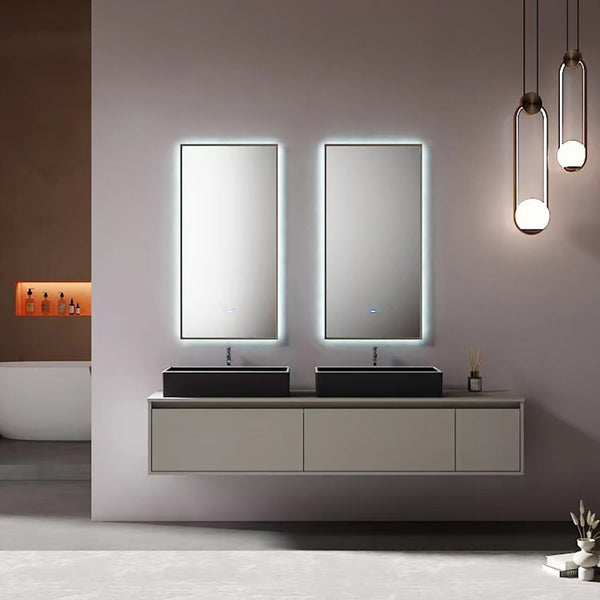 Bathroom Cabinets KMT-1018 浴室櫃 Mirror Cabinets 鏡櫃 台上盆 台下盤 現代風格 智能鏡櫃