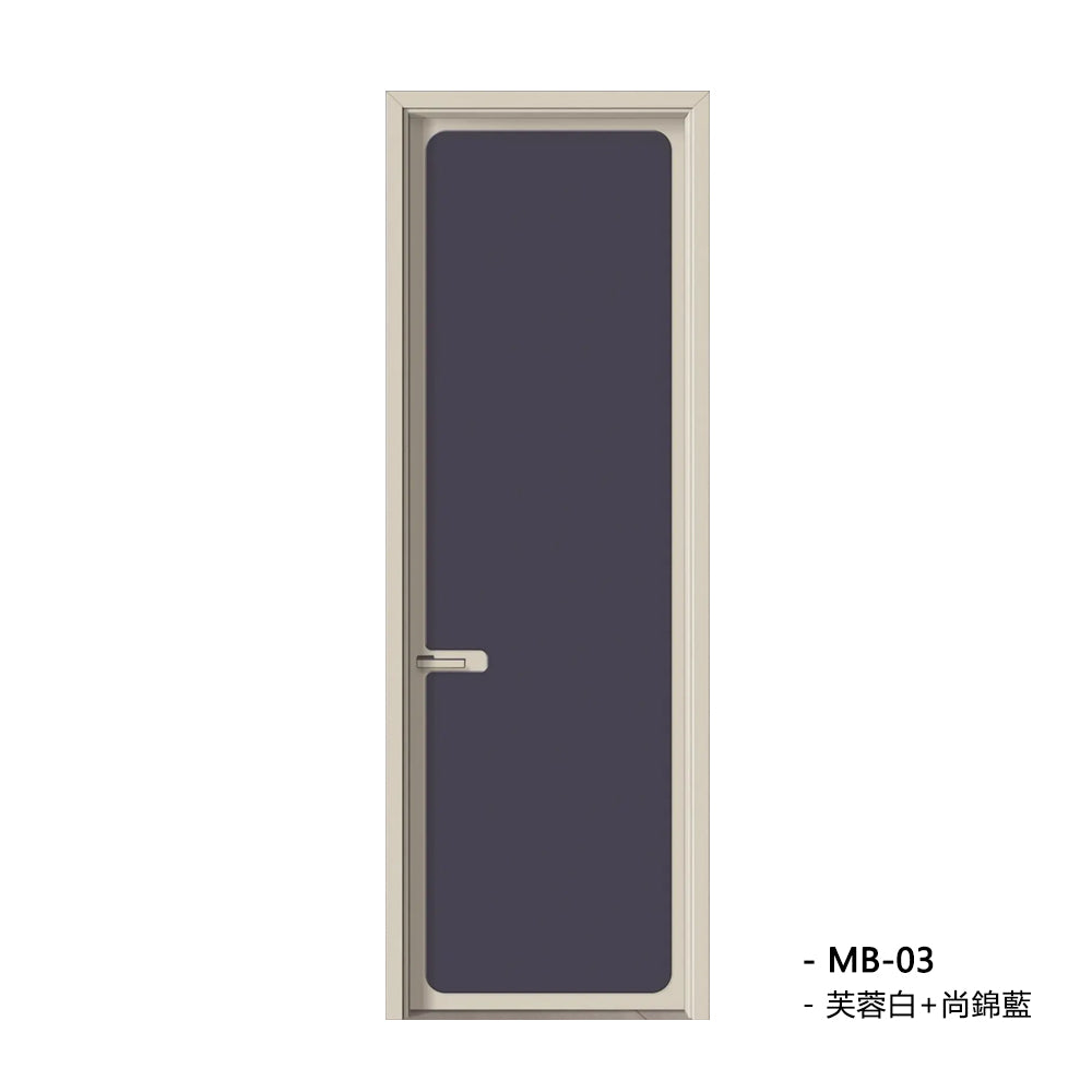 Solid Wood Doors with Painting Interior Doors Morden Style 實木焗漆門 房間門 MB-03 包門鎖 一體鎖 包門框 多色可選 麵包門系列 現代風格 莫蘭迪色系