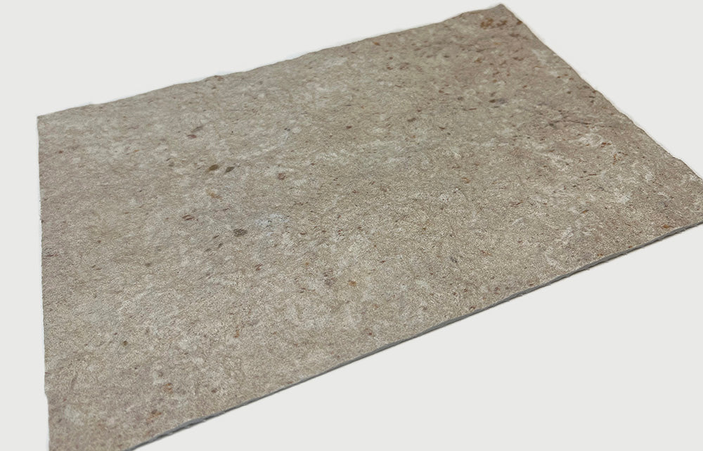 Flexible Stone 軟瓷 Veneer Sheet Interior and Exterior 柔性石材 真石質感 防水防潮 室內戶外可用 萊姆石120x60cm深灰色 MF00106124C米黃色 MF00106122C