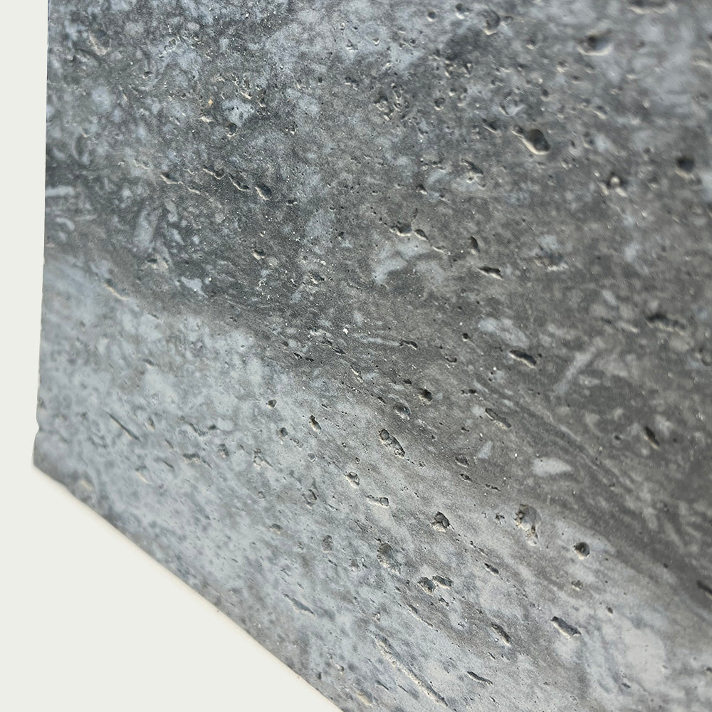 Flexible Stone 軟瓷 Veneer Sheet Interior and Exterior 柔性石材 真石質感 防水防潮 室內戶外可用 線畫洞石120x60cm淺灰色 MF00106124A羅馬黃色 MF00106122B