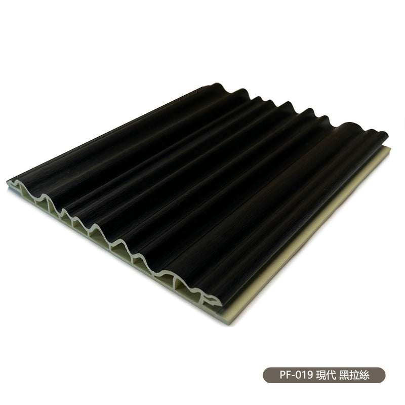 WPC SOLLID BOARD GREAT WALL BOARD  竹木纖維板  160波紋板 16×300cm