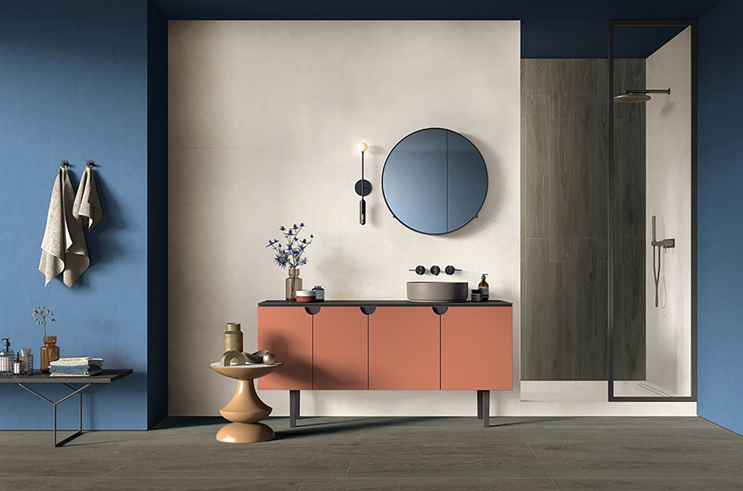 意大利設計瓷磚 Italian Design Tiles RF126723 素色質感磚 Rustic Tiles Matte Tiles 仿古磚 啞光磚 60×120cm 中國佛山瓷磚 China Foshan Tiles 地磚 Floor Tiles 墻磚 Wall Tiles