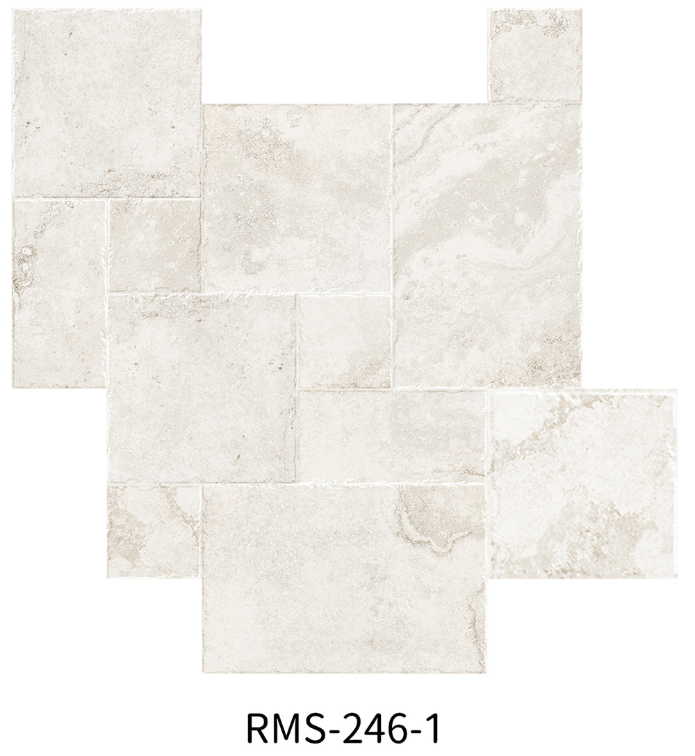 Italian Design RMS-246-1 奧拉瓦 古堡石  Pietra Antica Tiles 地磚 Floor Tiles  20×20 20×40 40×40 40×60cm 多規格拼裝 自然石紋質感