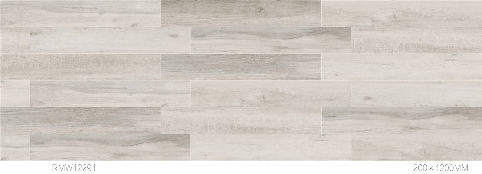 中國佛山磁磚 FOSHAN Tiles Wood Grain Brick Matt Tiles 木紋磚 地磚 墻磚 啞光磚 直邊磚 RMW12291A 20×120cm