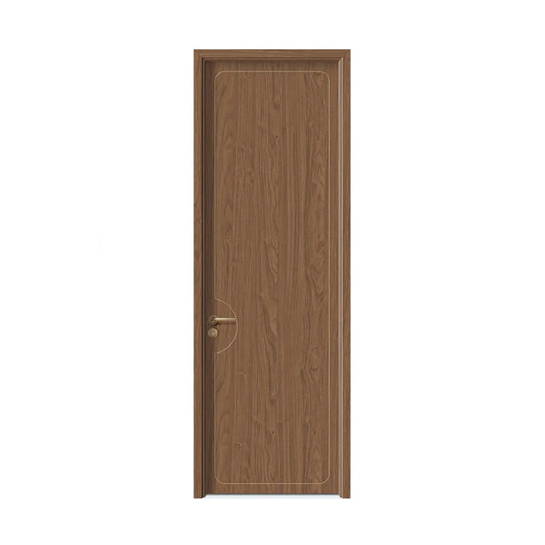 Carbon Crystal Wooden Doors  Z50（包木框和門鎖）碳晶門 實木複合門 生態門 現代簡約風格  索拉胡桃4號 S-6342
