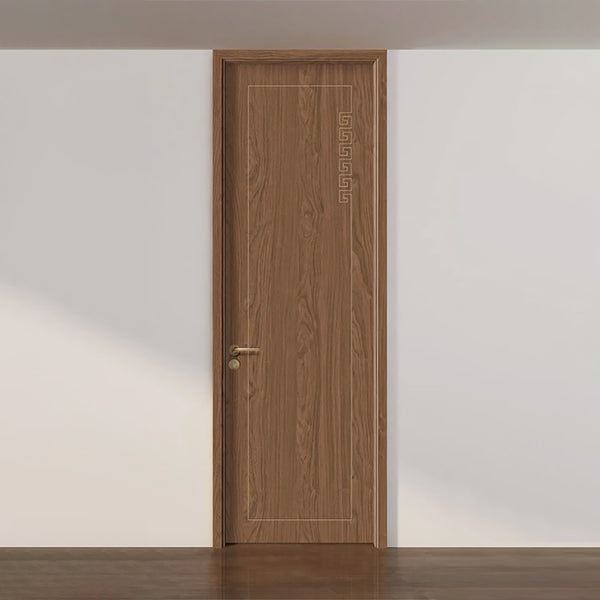 Carbon Crystal Wooden Doors  Z50（包木框和門鎖）碳晶門 實木複合門 生態門 現代簡約風格  索拉胡桃3號 S-6343