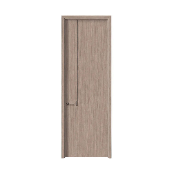 Carbon Crystal Wooden Doors  Z50（包木框和門鎖）碳晶門 實木複合門 生態門 現代簡約風格  科技淺灰 S-6348