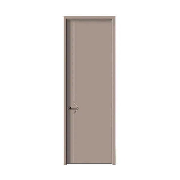 Carbon Crystal Wooden Doors  Z50（包木框和門鎖）碳晶門 實木複合門 生態門 現代簡約風格  羊絨灰 S-6349