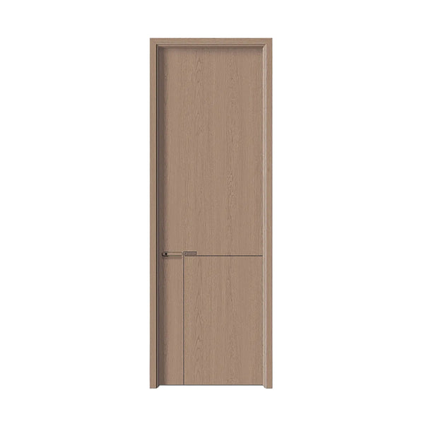 Carbon Crystal Wooden Doors  Z50（包木框和門鎖）碳晶門 實木複合門 生態門 現代簡約風格  卡曼白橡2號 S-6358