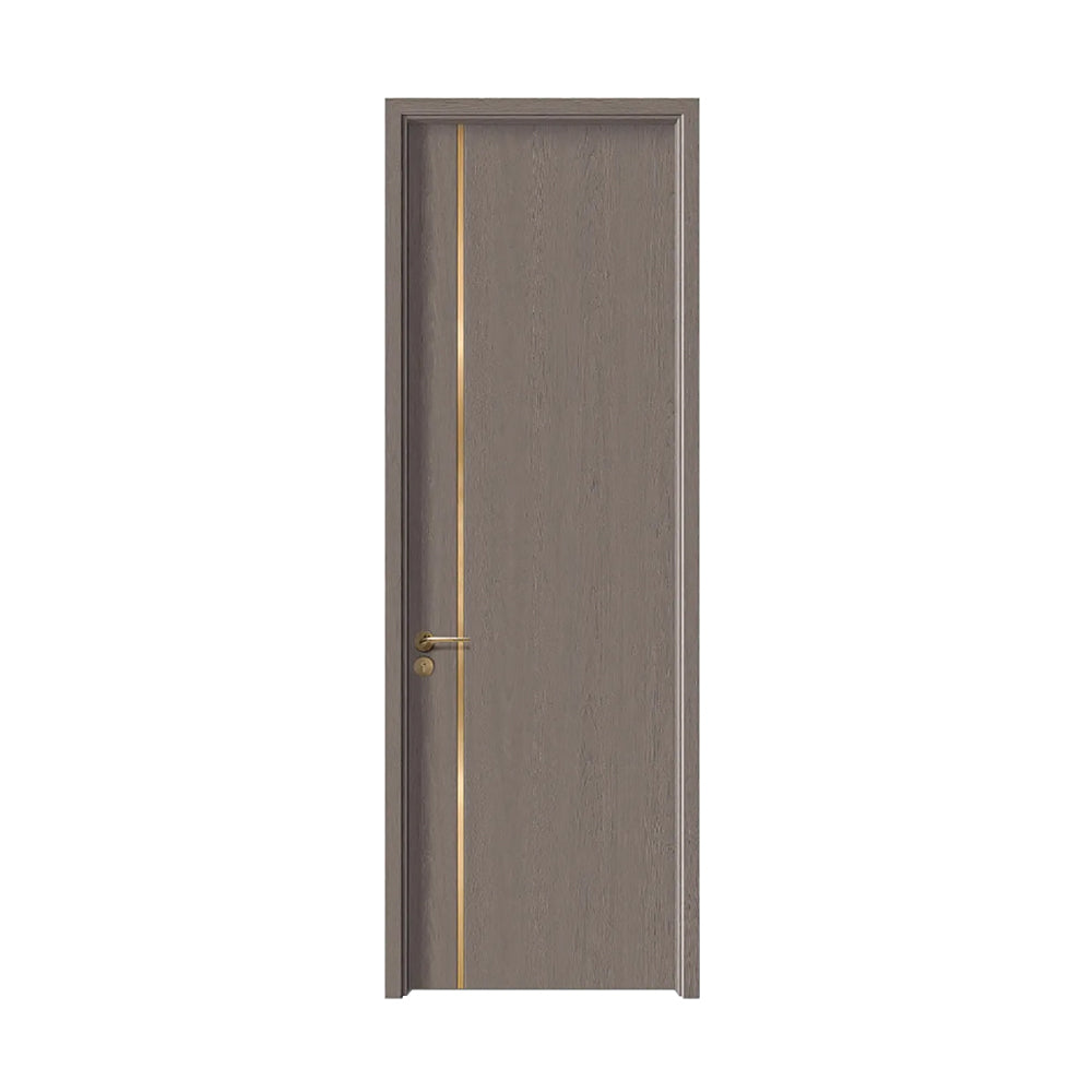 Carbon Crystal Wooden Doors  Z50（包木框和門鎖）碳晶門 實木複合門 生態門 現代簡約風格  卡曼白橡1號 S-6731