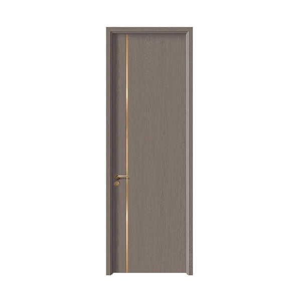 Carbon Crystal Wooden Doors  Z50（包木框和門鎖）碳晶門 實木複合門 生態門 現代簡約風格  卡曼白橡1號 S-6731
