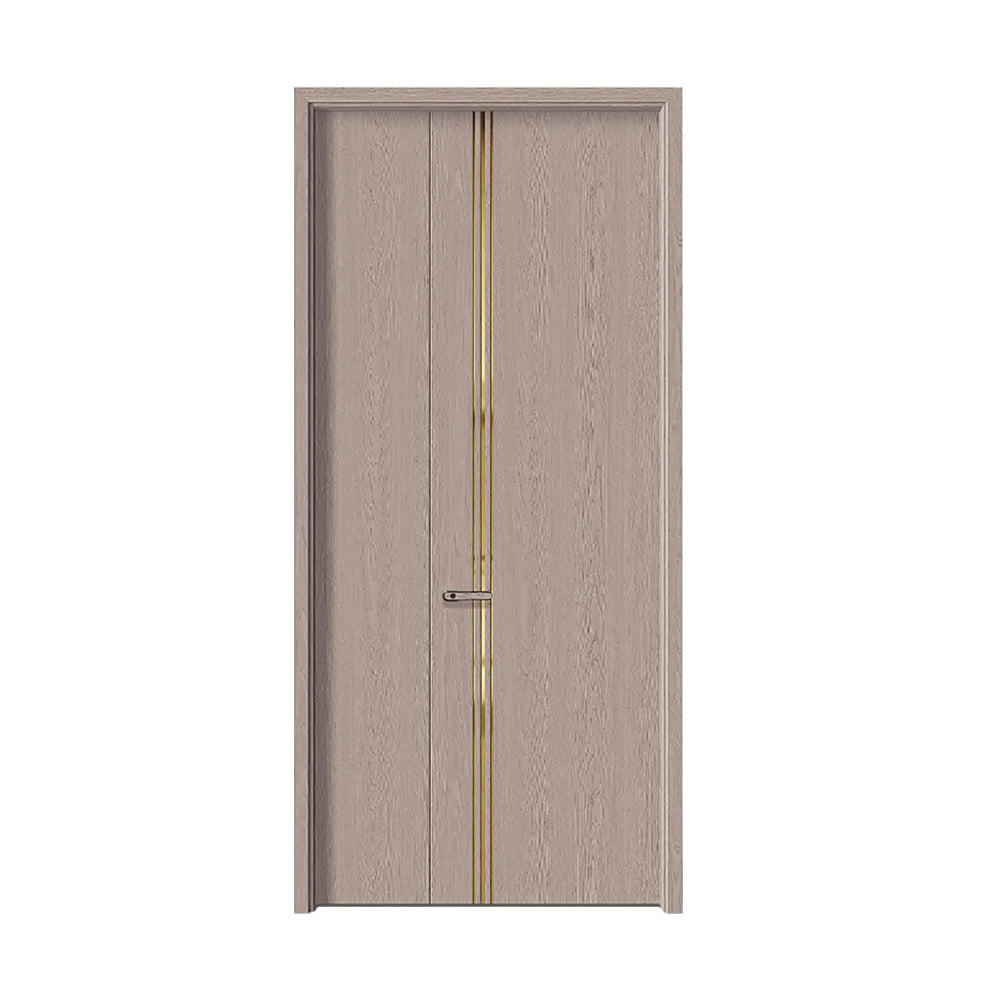 Carbon Crystal Wooden Doors  Z50（包木框和門鎖）碳晶門 實木複合門 生態門 現代簡約風格  卡曼白橡4號 S-B6160-子母門