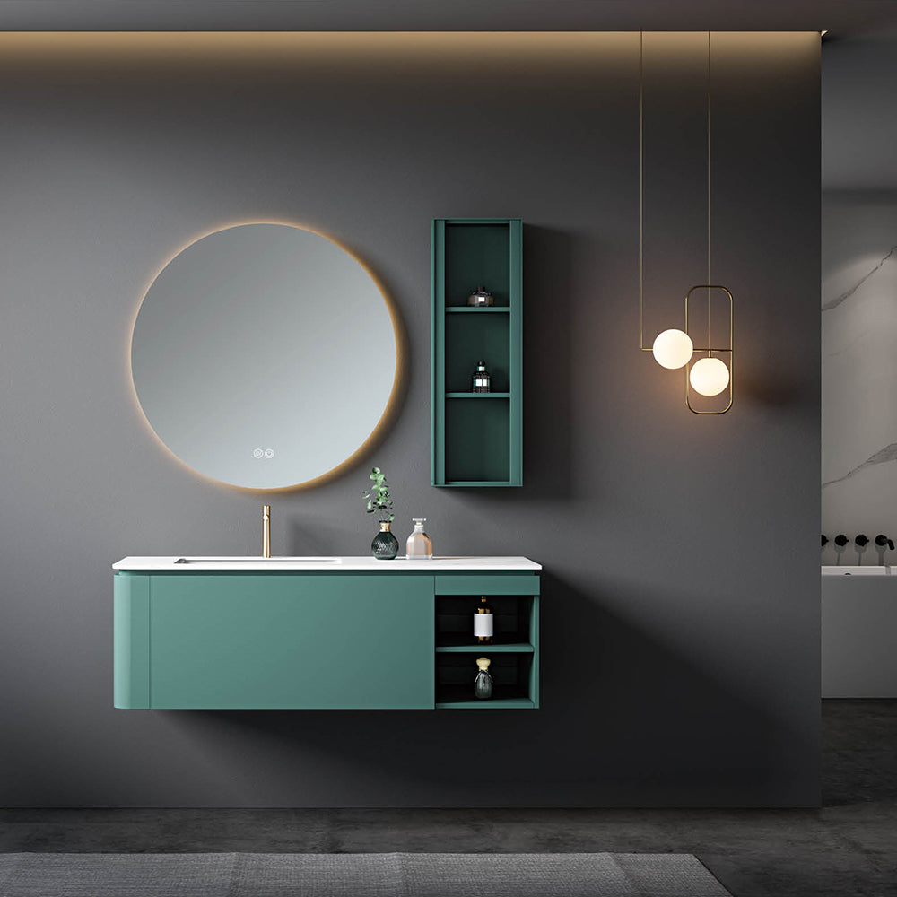 Custom Bathroom Cabinets XD6066 訂造浴室櫃 Custom Mirror Cabinets 訂造鏡櫃 烤漆櫃體 可選洗手盆規格 現代風格 智能鏡櫃