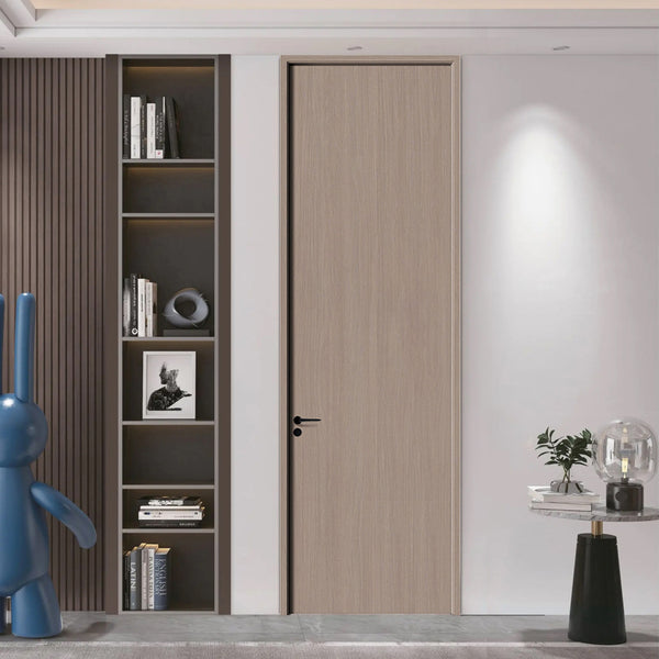 Carbon Crystal Wooden Doors  Z50 （包木框和門鎖）XNS-PB01 平板 魅影 碳晶門 實木復合門 生態門 現代簡約風格