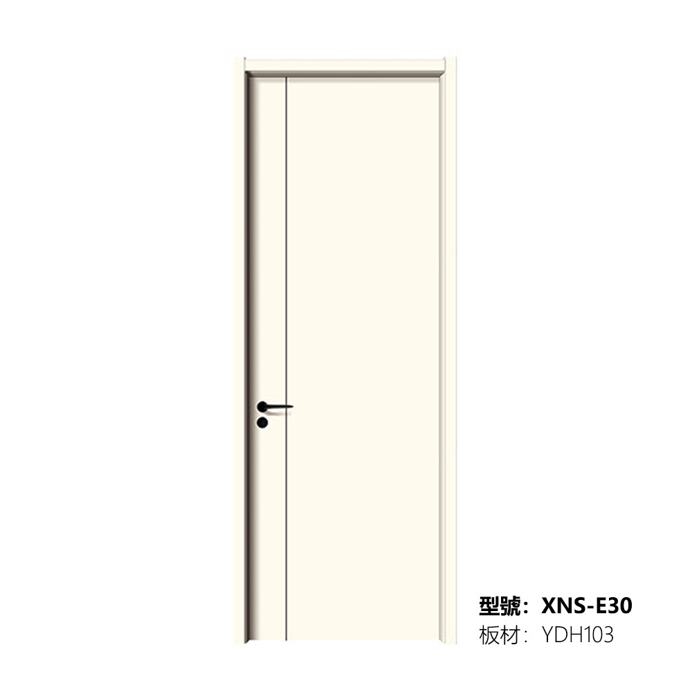 Carbon Crystal Wooden Doors  （包木框和門鎖）XNS-E30 碳晶門 實木復合門 生態門 現代簡約風格