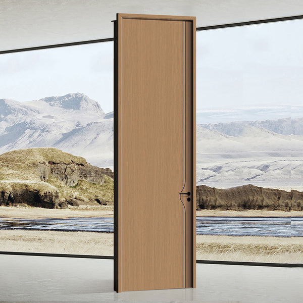 Carbon Crystal Wooden Doors  Z50 （包木框和門鎖）香奈兒黃 XNS-E50 碳晶門 實木復合門 生態門 現代簡約風格
