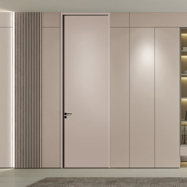 Carbon Crystal Wooden Doors  Z50 （包木框和門鎖）XNS-PB02 相思灰 PET平板 碳晶門 實木復合門 生態門 現代簡約風格