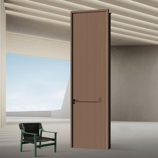Carbon Crystal Wooden Doors  Z50 （包木框和門鎖）香奈兒棕 魅影 XNS-JS210 碳晶門 實木復合門 生態門 現代簡約風格