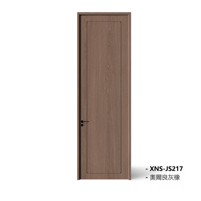Carbon Crystal Wooden Doors  Z50 （包木框和門鎖）奧爾良灰橡 魅影  XNS-JS217 碳晶門 實木復合門 生態門 現代簡約風格