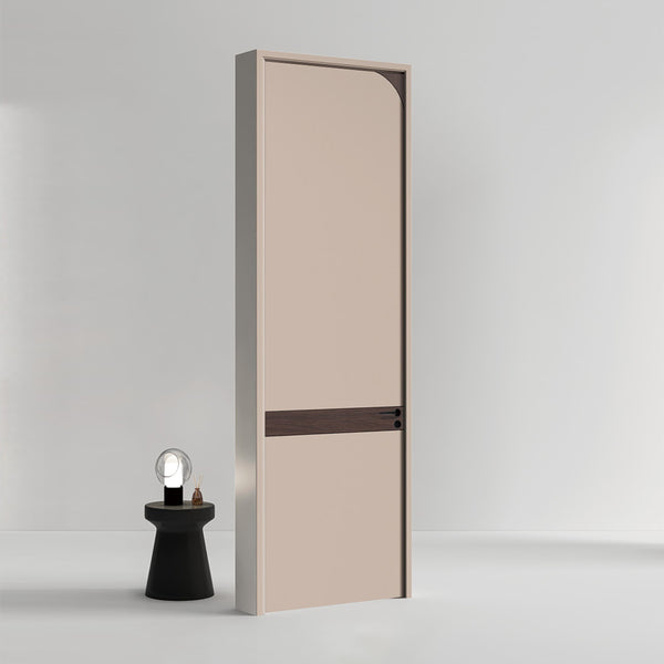 Carbon Crystal Wooden Doors  Z50 （包木框和門鎖）現代卡其 XNS-PS311 碳晶門 實木復合門 生態門 現代簡約風格