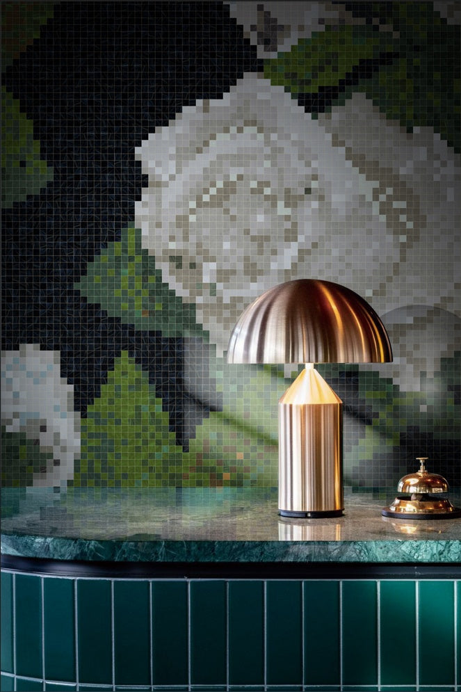 Art Tiles 藝術瓷磚 800x2600mm 巴伐利亞玫瑰 藝術岩板 Sintered Stone 背景墻 Backdrop