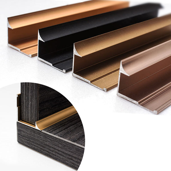 Aluminium Alloy Internal Corner Decorative Strip 墻板專用 鋁合金 陰角裝飾線 修邊線 長度2.5米/條