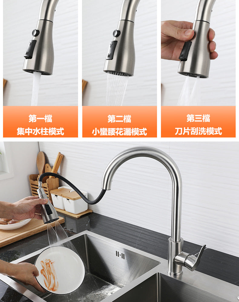 Bowl Round Sink 304 Stainless Steel Undermount PVD Nanotechnology Kitchen Sink  （包龍頭）方形水槽 304不鏽鋼水槽 納米塗層 壓紋防刮科技 銀色 防污潔淨 雙階大單槽 鋅盤 櫥櫃專用 廚房五金OC-6