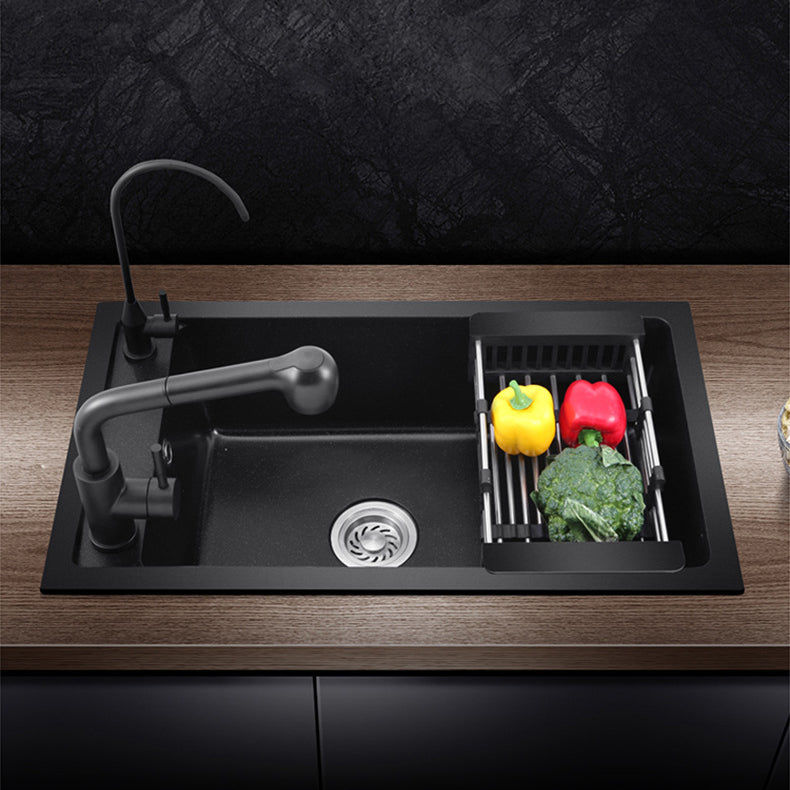 Bowl Round sink 304 Stainless Steel Undermount PVD nanotechnology kitchen Sink  （包龍頭）方形水槽 304不鏽鋼水槽 納米塗層 黑色 防污潔淨 細規格單槽 跌級設計 鋅盤 櫥櫃專用 廚房五金
