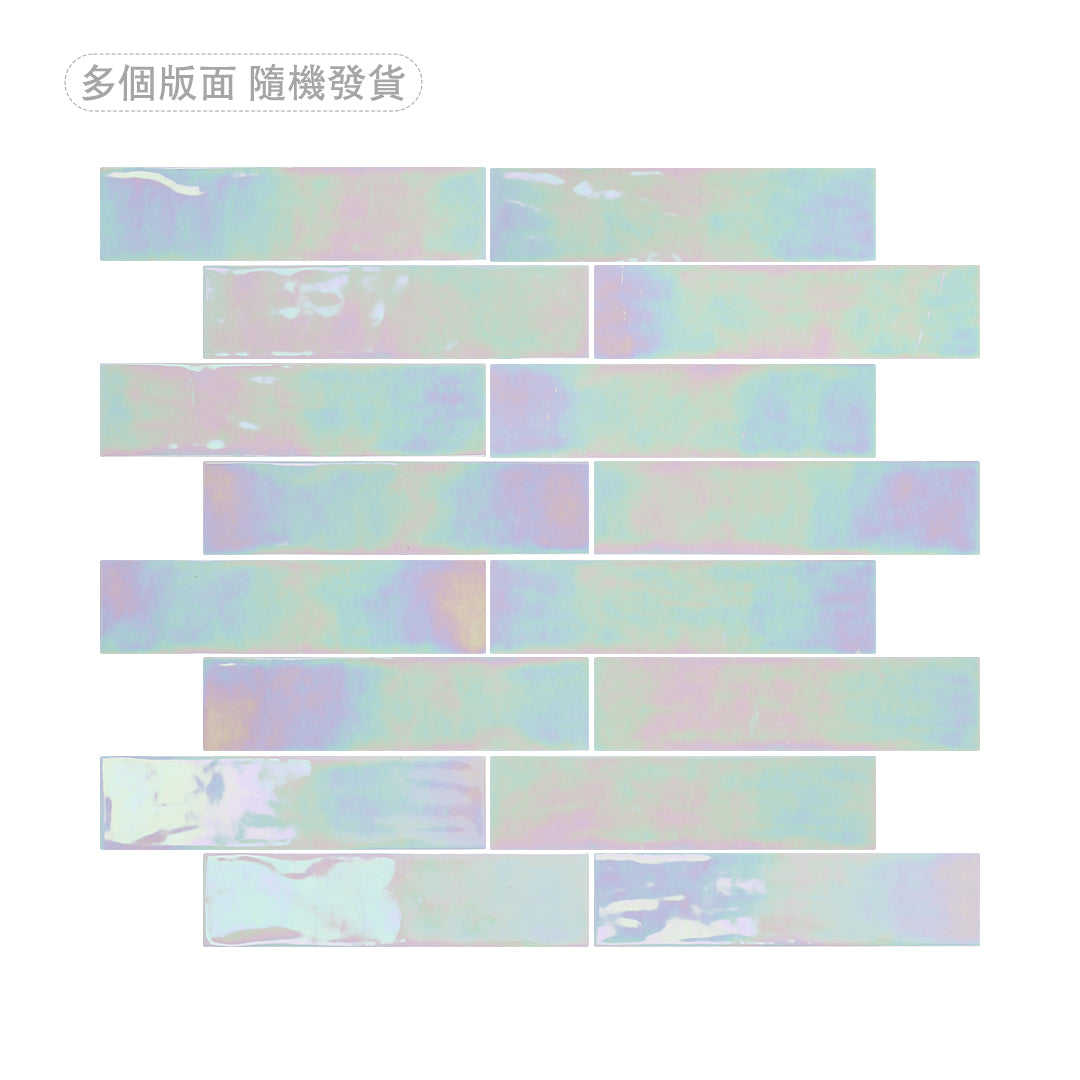 中國佛山瓷磚 China Foshan Basics 幻彩亮光墻磚DG-S75308-LB幻彩7.5×30.8cm