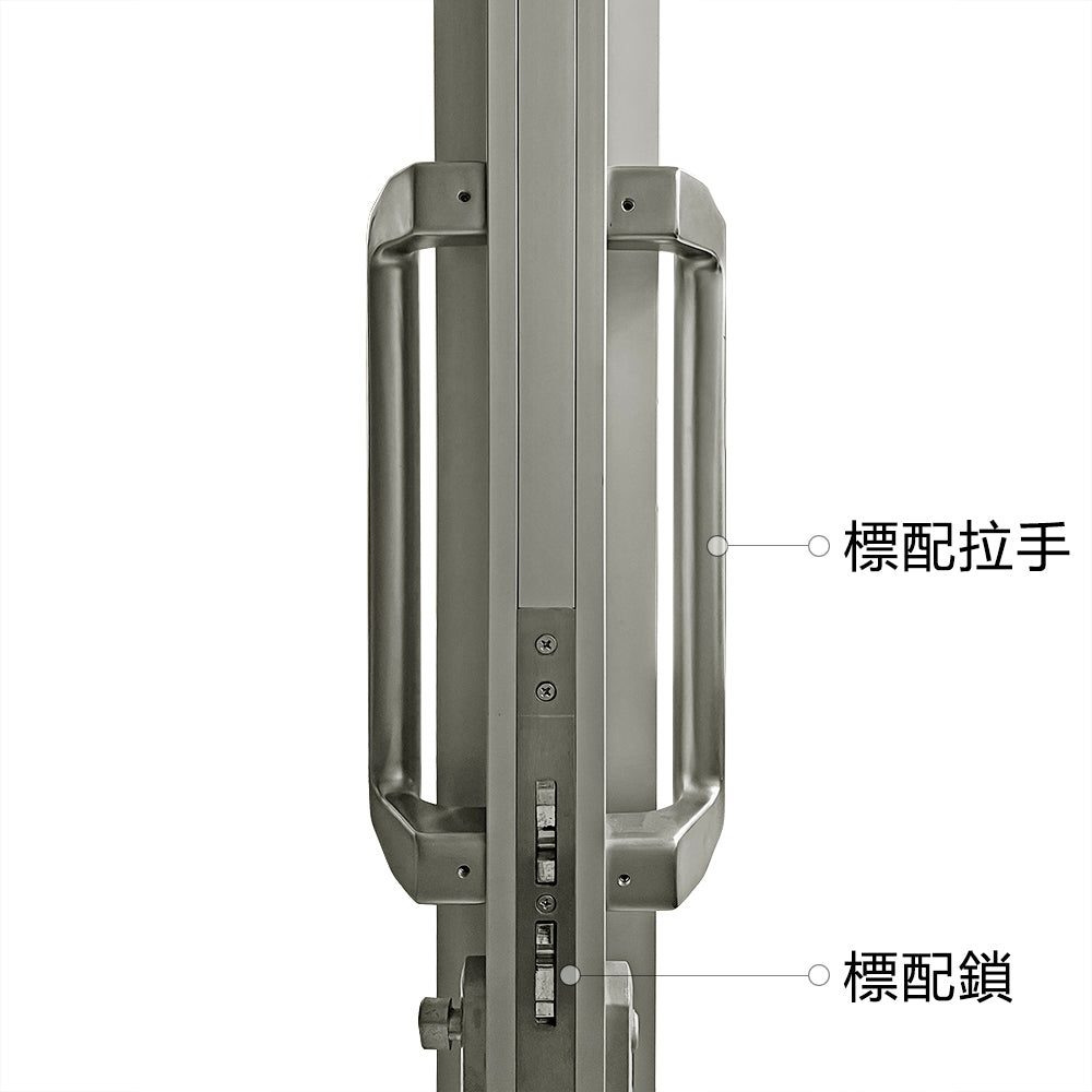 Aluminium Pocket Sliding Doors For Office Partition 暗藏推拉門 鋁合金框 雙層玻璃門 鋁木門 配套辦公室間房 包鎖具