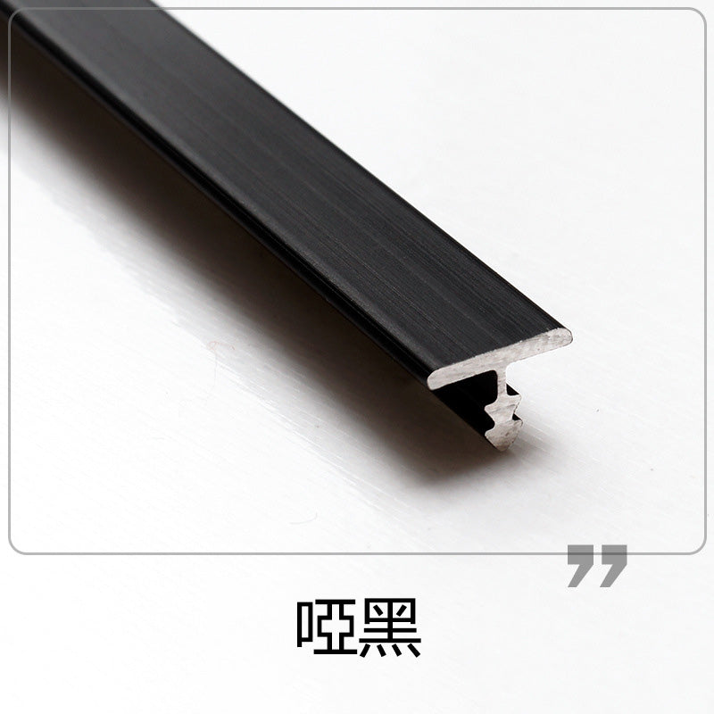 Aluminium Alloy T Type Decorative Strip 墻板專用 鋁合金 裝飾線 長度2.5米/條