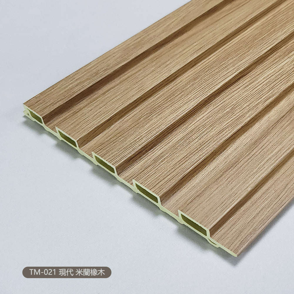 WPC SOLLID BOARD GREAT WALL BOARD  竹木纖維板  格柵板  長城板 15.9×300cm